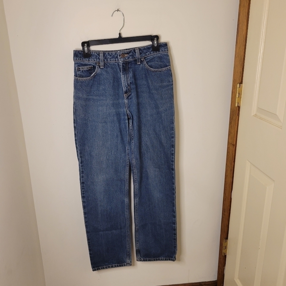 L.L. Bean Women's Casual Denim High Rise Jeans - Size (4) - Excellent Condition